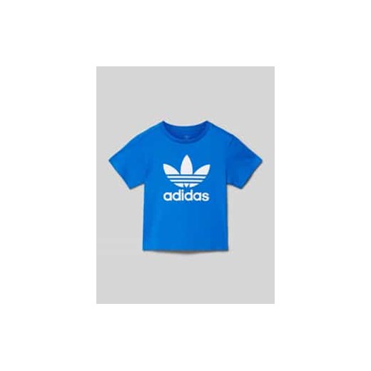T-shirt z nadrukiem z logo ze sklepu Peek&Cloppenburg  w kategorii T-shirty chłopięce - zdjęcie 177853138