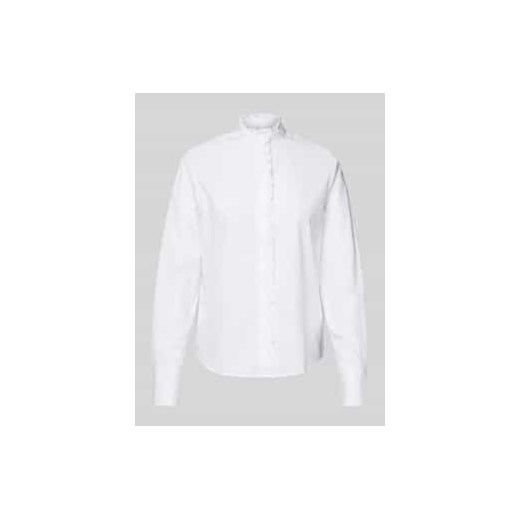 Bluzka koszulowa o kroju regular fit ze stójką ze sklepu Peek&Cloppenburg  w kategorii Koszule damskie - zdjęcie 177853158