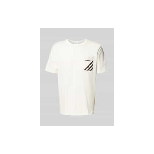 T-shirt z wyhaftowanym logo ze sklepu Peek&Cloppenburg  w kategorii T-shirty męskie - zdjęcie 177853205