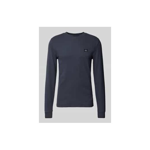 Sweter z dzianiny z naszywką z logo ze sklepu Peek&Cloppenburg  w kategorii Swetry męskie - zdjęcie 177853518