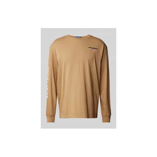 Bluzka z długim rękawem z wyhaftowanym logo ze sklepu Peek&Cloppenburg  w kategorii T-shirty męskie - zdjęcie 177853838