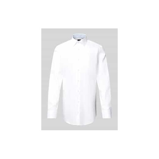 Koszula biznesowa o kroju slim fit z czystej bawełny ze sklepu Peek&Cloppenburg  w kategorii Koszule męskie - zdjęcie 177853895