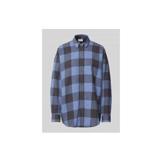 Bluzka koszulowa o kroju regular fit z obniżonymi ramionami ze sklepu Peek&Cloppenburg  w kategorii Koszule damskie - zdjęcie 177853938