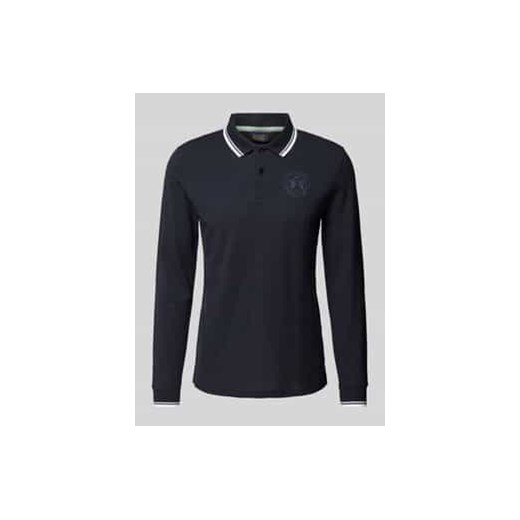 Koszulka polo z krótką listwą guzikową ze sklepu Peek&Cloppenburg  w kategorii T-shirty męskie - zdjęcie 177854116