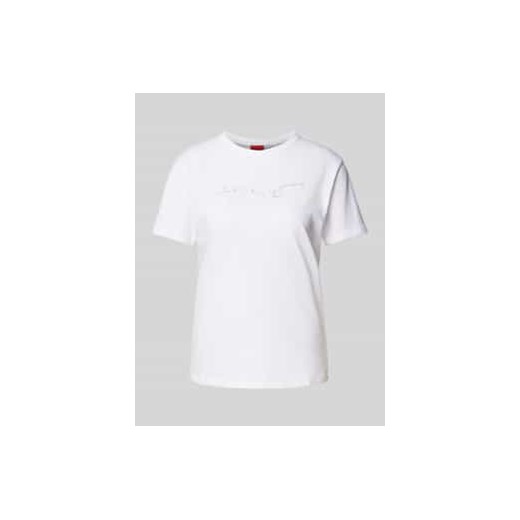 T-shirt z nadrukiem z logo model ‘Damacia’ ze sklepu Peek&Cloppenburg  w kategorii Bluzki damskie - zdjęcie 177854449