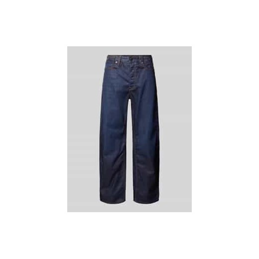 Jeansy o luźnym kroju z ozdobnymi guzikami model ‘Bend’ ze sklepu Peek&Cloppenburg  w kategorii Jeansy męskie - zdjęcie 177854585