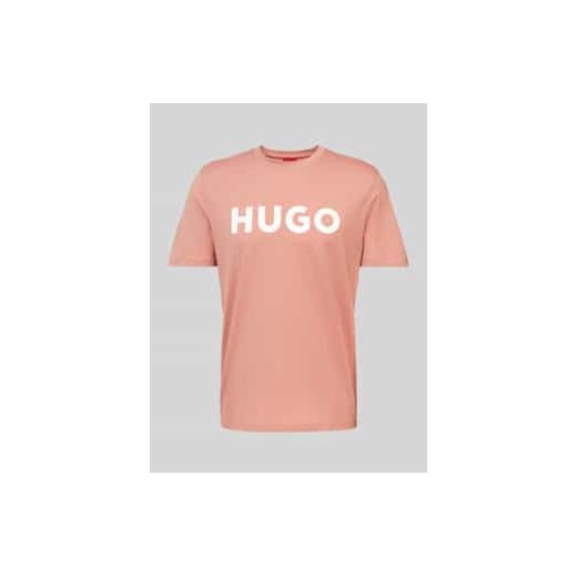 T-shirt z nadrukiem z logo model ‘DULIVIO’ ze sklepu Peek&Cloppenburg  w kategorii T-shirty męskie - zdjęcie 177854626