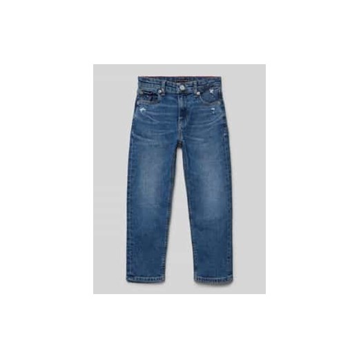 Jeansy o kroju straight fit z 5 kieszeniami model ‘SKATER’ ze sklepu Peek&Cloppenburg  w kategorii Spodnie chłopięce - zdjęcie 177854655