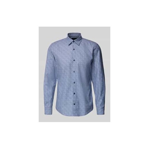 Koszula casualowa o kroju slim fit z kołnierzykiem typu kent model ‘Hanson’ ze sklepu Peek&Cloppenburg  w kategorii Koszule męskie - zdjęcie 177854865