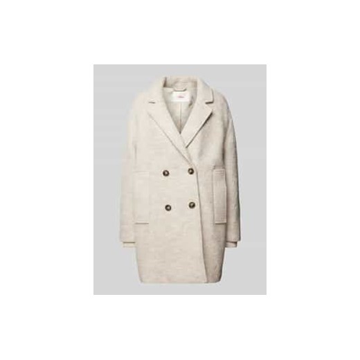 Płaszcz o kroju regular fit z zapięciem na guzik ze sklepu Peek&Cloppenburg  w kategorii Płaszcze damskie - zdjęcie 177854888