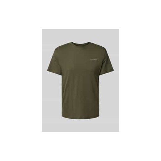 T-shirt z nadrukiem z logo ze sklepu Peek&Cloppenburg  w kategorii T-shirty męskie - zdjęcie 177855079