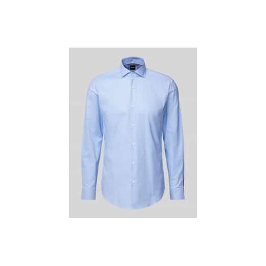 Koszula biznesowa o kroju slim fit z kołnierzykiem typu cutaway model ‘Joe’ ze sklepu Peek&Cloppenburg  w kategorii Koszule męskie - zdjęcie 177855089