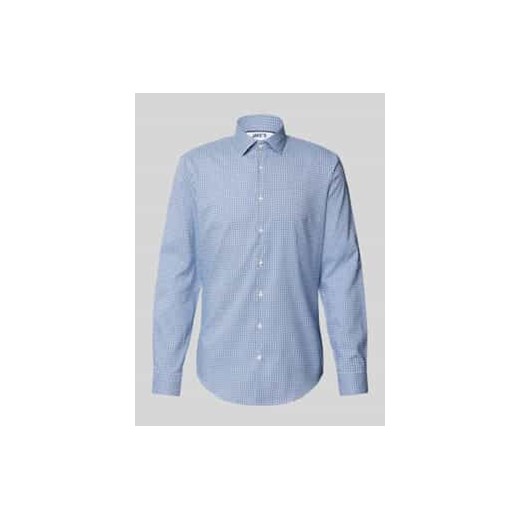 Koszula biznesowa o kroju regular fit z kołnierzykiem typu kent ze sklepu Peek&Cloppenburg  w kategorii Koszule męskie - zdjęcie 177855198