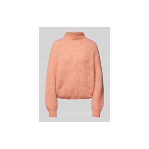 Sweter z dzianiny ze stójką ze sklepu Peek&Cloppenburg  w kategorii Swetry damskie - zdjęcie 177855418