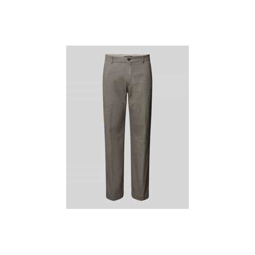 Spodnie o kroju slim fit z paskiem model ‘Hank’ ze sklepu Peek&Cloppenburg  w kategorii Spodnie męskie - zdjęcie 177855726