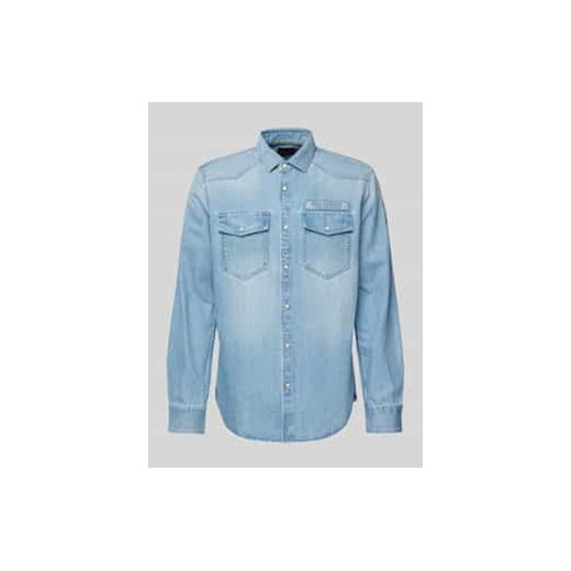 Koszula casualowa regular fit z kołnierzykiem typu kent ze sklepu Peek&Cloppenburg  w kategorii Koszule męskie - zdjęcie 177856008