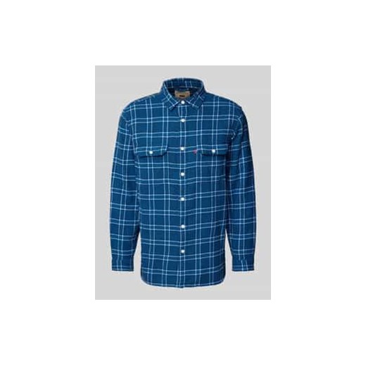 Koszula casualowa o kroju regular fit z kołnierzykiem typu kent model ‘JACKSON’ ze sklepu Peek&Cloppenburg  w kategorii Koszule męskie - zdjęcie 177856048