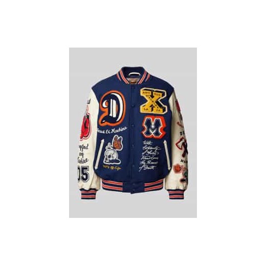 Kurtka baseballowa z detalami z logo ze sklepu Peek&Cloppenburg  w kategorii Kurtki męskie - zdjęcie 177856396