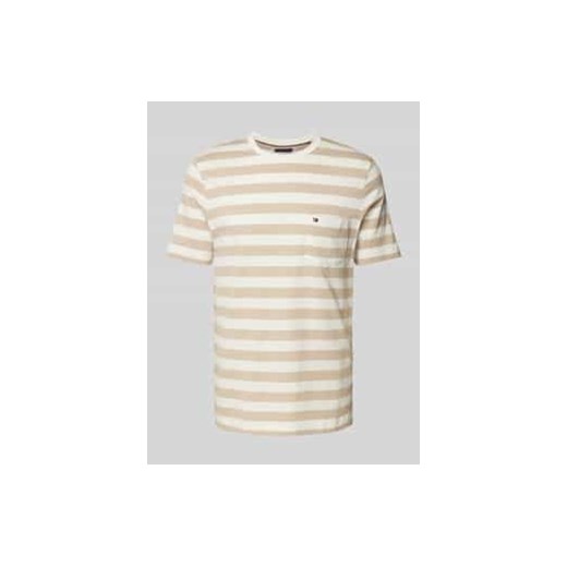 T-shirt o kroju slim fit z okrągłym dekoltem ze sklepu Peek&Cloppenburg  w kategorii T-shirty męskie - zdjęcie 177856725