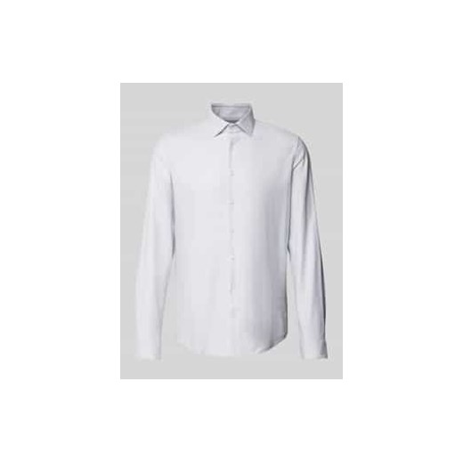 Koszula biznesowa o kroju slim fit z kołnierzykiem typu kent ze sklepu Peek&Cloppenburg  w kategorii Koszule męskie - zdjęcie 177856816