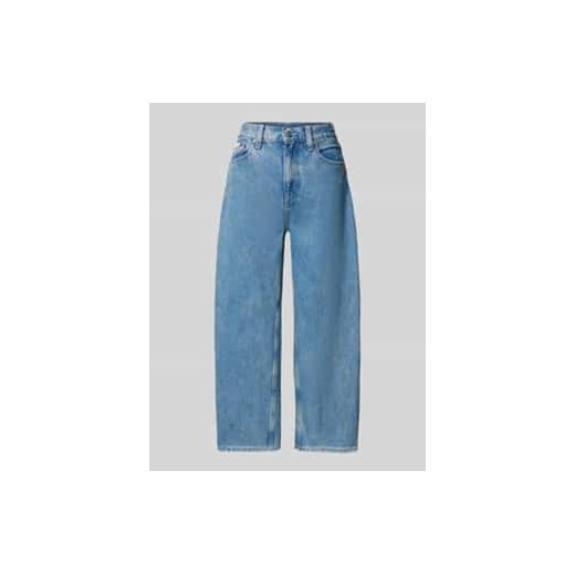 Jeansy z szeroką nogawką i 5 kieszeniami model ‘BARREL’ ze sklepu Peek&Cloppenburg  w kategorii Jeansy damskie - zdjęcie 177856998
