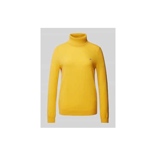 Sweter z dzianiny z golfem model ‘EXTRAFINE’ ze sklepu Peek&Cloppenburg  w kategorii Swetry damskie - zdjęcie 177857109