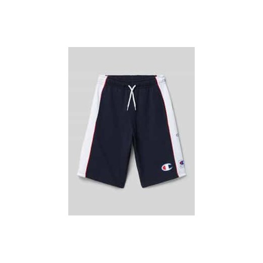 Bermudy o kroju regular fit z nadrukiem z logo ze sklepu Peek&Cloppenburg  w kategorii Spodenki chłopięce - zdjęcie 177857267