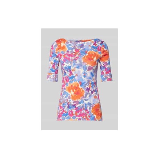 T-shirt z rękawem o dł. 3/4 model ‘JUDY’ ze sklepu Peek&Cloppenburg  w kategorii Bluzki damskie - zdjęcie 177857475