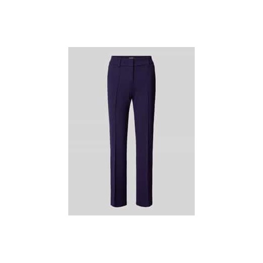 Spodnie materiałowe o kroju slim fit z przeszytym kantem model ‘FARAH’ ze sklepu Peek&Cloppenburg  w kategorii Spodnie damskie - zdjęcie 177857546