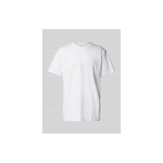T-shirt o luźnym kroju z nadrukiem z logo model ‘Flock’ ze sklepu Peek&Cloppenburg  w kategorii T-shirty męskie - zdjęcie 177857697