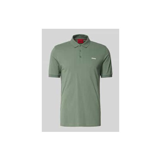 Koszulka polo z nadrukiem z logo model ‘Donos’ ze sklepu Peek&Cloppenburg  w kategorii T-shirty męskie - zdjęcie 177858046