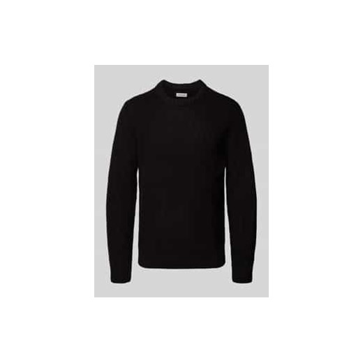 Sweter z dzianiny z okrągłym dekoltem model ‘LIAM’ ze sklepu Peek&Cloppenburg  w kategorii Swetry męskie - zdjęcie 177858105