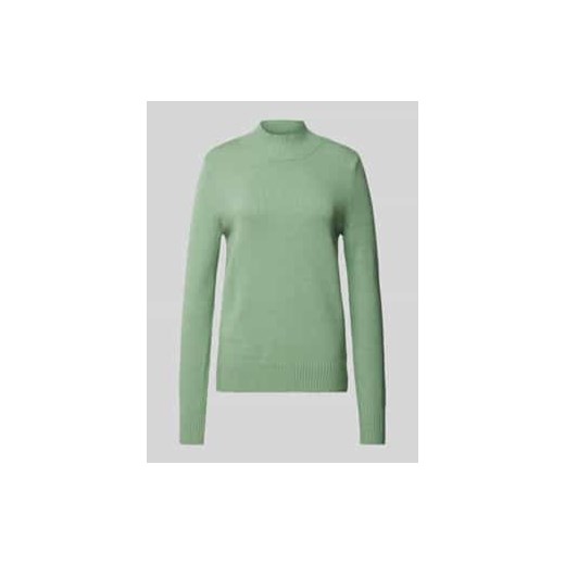 Sweter z dzianiny z prążkowanymi wykończeniami model ‘Aliv’ ze sklepu Peek&Cloppenburg  w kategorii Swetry damskie - zdjęcie 177858206