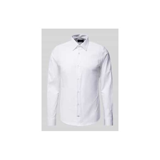 Koszula biznesowa o kroju slim fit z kołnierzykiem typu kent model ‘Pierce’ ze sklepu Peek&Cloppenburg  w kategorii Koszule męskie - zdjęcie 177858278