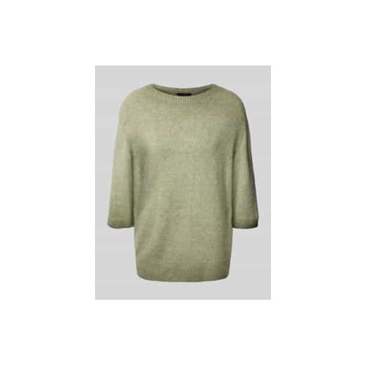 Sweter z dzianiny z rękawem o dł. 3/4 ze sklepu Peek&Cloppenburg  w kategorii Swetry damskie - zdjęcie 177858606