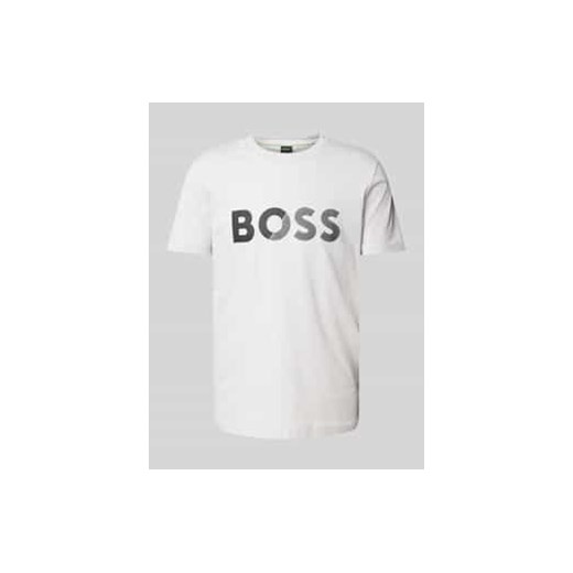 T-shirt z nadrukiem z logo ze sklepu Peek&Cloppenburg  w kategorii T-shirty męskie - zdjęcie 177858875