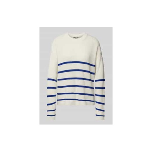 Sweter z dzianiny o kroju relaxed fit ze wzorem w paski ze sklepu Peek&Cloppenburg  w kategorii Swetry damskie - zdjęcie 177858908