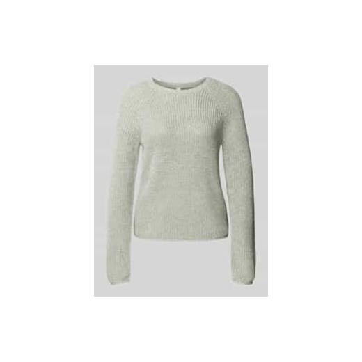 Sweter z dzianiny z raglanowymi rękawami ze sklepu Peek&Cloppenburg  w kategorii Swetry damskie - zdjęcie 177859116