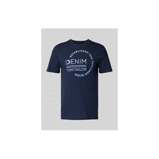 T-shirt o kroju regular fit z dużym napisem z logo ze sklepu Peek&Cloppenburg  w kategorii T-shirty męskie - zdjęcie 177859289