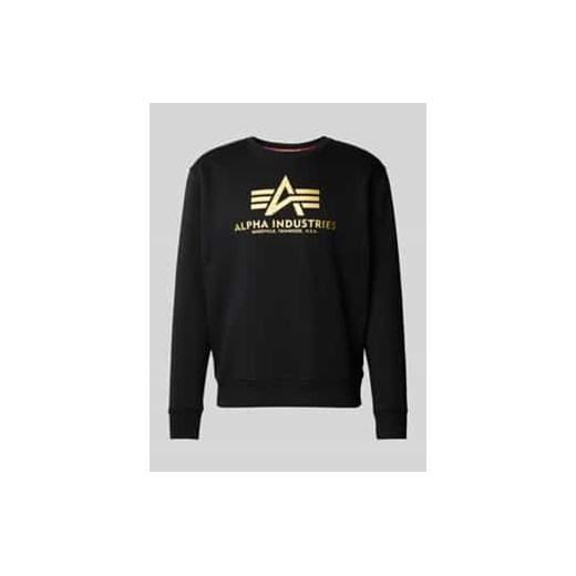 Bluza z nadrukiem z logo ze sklepu Peek&Cloppenburg  w kategorii Bluzy męskie - zdjęcie 177859329