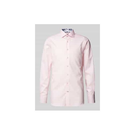 Koszula biznesowa o kroju slim fit z kołnierzykiem typu kent model ‘Savio’ ze sklepu Peek&Cloppenburg  w kategorii Koszule męskie - zdjęcie 177859357