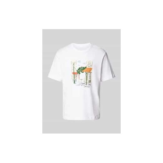 T-shirt z nadrukowanym motywem ze sklepu Peek&Cloppenburg  w kategorii T-shirty męskie - zdjęcie 177859719