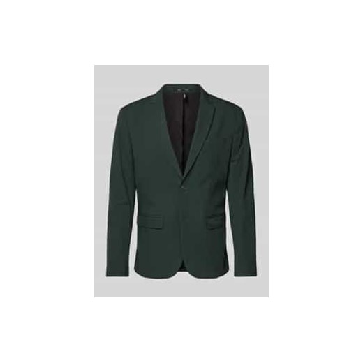 Marynarka na 2 guziki o kroju slim fit z kieszenią z patką ze sklepu Peek&Cloppenburg  w kategorii Marynarki męskie - zdjęcie 177859725