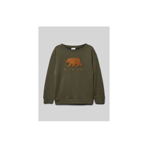 Bluza z naszywką z logo model ‘BEAR’ ze sklepu Peek&Cloppenburg  w kategorii Bluzy chłopięce - zdjęcie 177859798