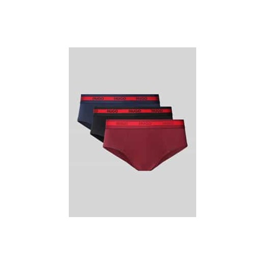 Slipy z pasem z logo w zestawie 3 szt. ze sklepu Peek&Cloppenburg  w kategorii Majtki męskie - zdjęcie 177859806