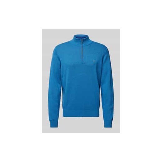 Sweter z dzianiny z kołnierzem ze sklepu Peek&Cloppenburg  w kategorii Swetry męskie - zdjęcie 177859946