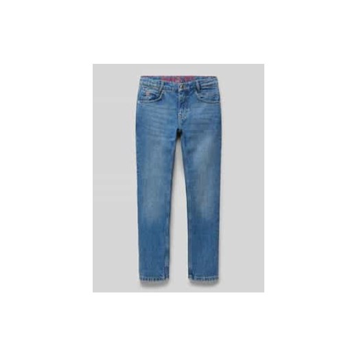 Jeansy z 5 kieszeniami ze sklepu Peek&Cloppenburg  w kategorii Spodnie chłopięce - zdjęcie 177860098