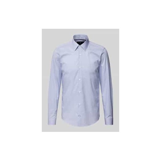 Koszula biznesowa o kroju slim fit z kołnierzykiem typu kent model ‘Pierce’ ze sklepu Peek&Cloppenburg  w kategorii Koszule męskie - zdjęcie 177860267