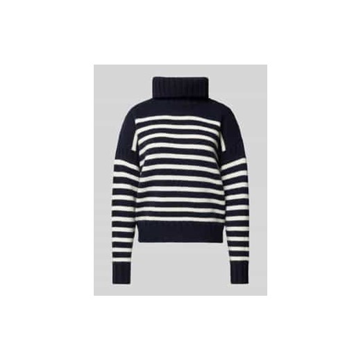 Sweter z dzianiny z prążkowanymi wykończeniami model ‘VARNEE’ ze sklepu Peek&Cloppenburg  w kategorii Swetry damskie - zdjęcie 177860489
