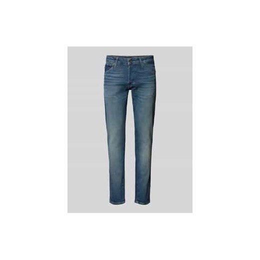 Jeansy o kroju slim fit z 5 kieszeniami model ‘GLENN’ ze sklepu Peek&Cloppenburg  w kategorii Jeansy męskie - zdjęcie 177860529